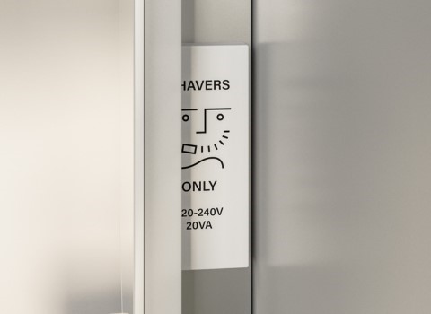 Integrated Shaving Socket